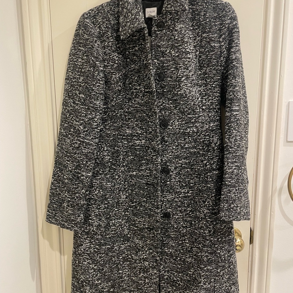 Chic Black & Gray Women's Coat